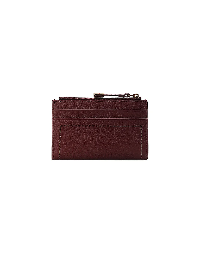 GIANNI CHIARINI Portefeuille WALLETS BUBBLE rouge foncé